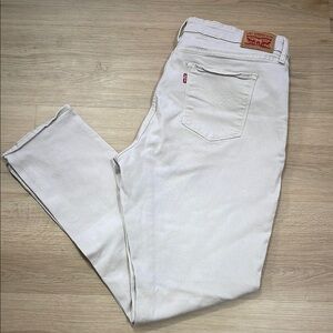 Levi's Women's Skinny Pants - White
